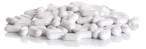 oral dose white pill